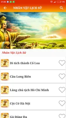 Hùng Ca Sử Việt - Kiêu Hùng android App screenshot 5